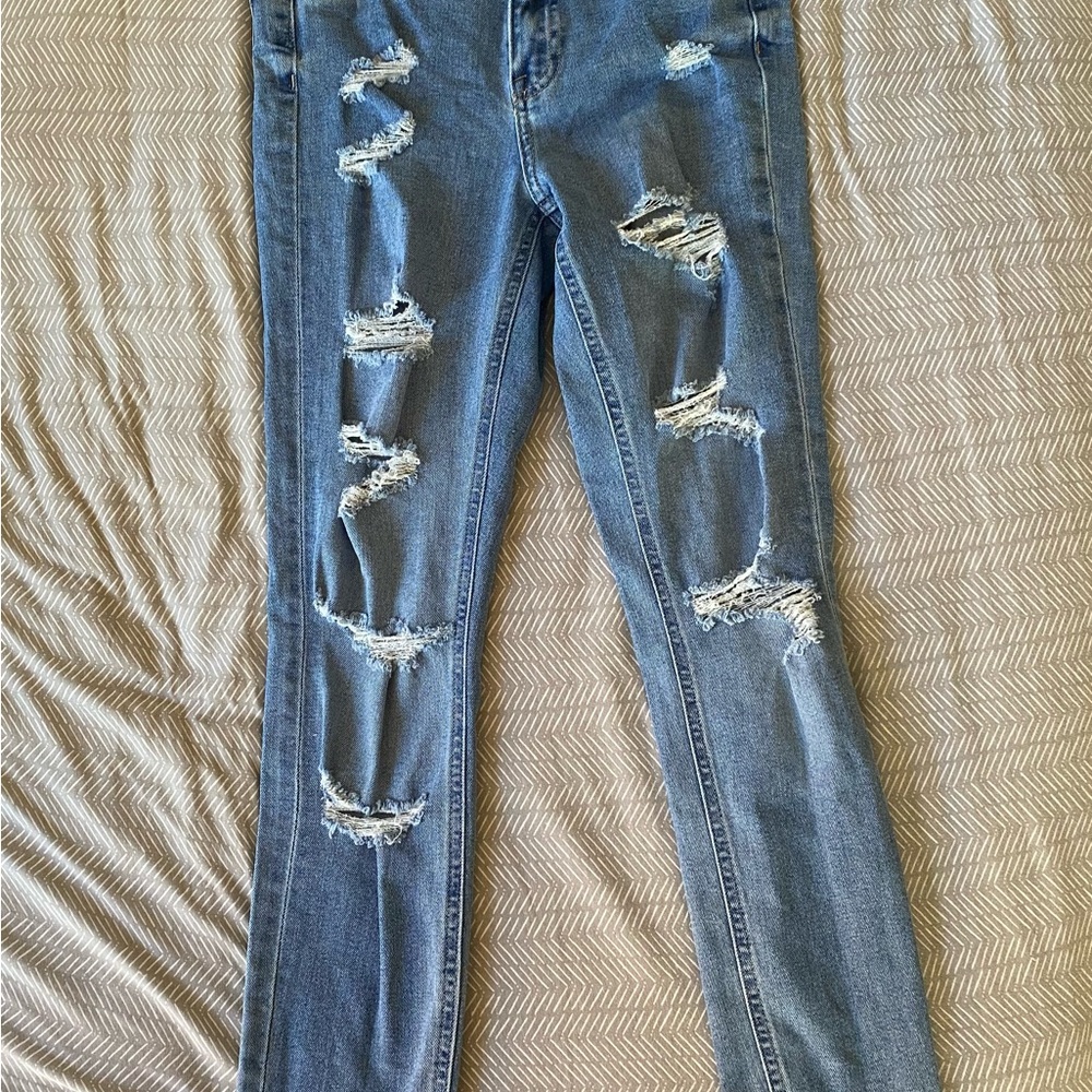 H&M Blue Skinny Jeans